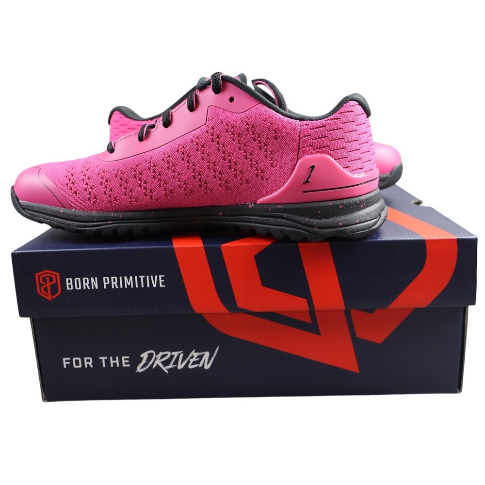 Women's Born Primitive Savage 1‎ Training Shoes 7.5 BubbleGum/Black 22001.697 - Picture 2 of 6